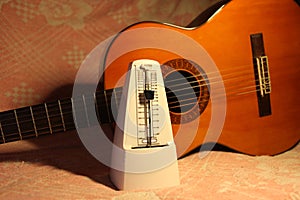 Metronome with classical guitar
