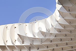 Metropol Parasol monument in Seville, Spain.