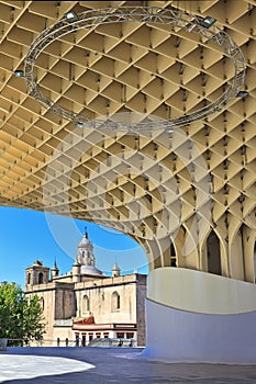 Metropol Parasol in Plaza de la Encarnacion, Sevilla