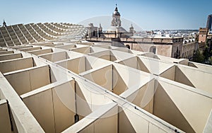 The Metropol Parasol, popularly known as the Mushrooms of the Incarnation, Seville