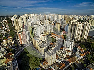 Più alto. vista aerea da la città brasile 