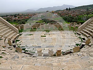 Metropolis ancient ruins theatre