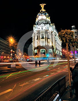 Metropolis Building, Madrid, Spain