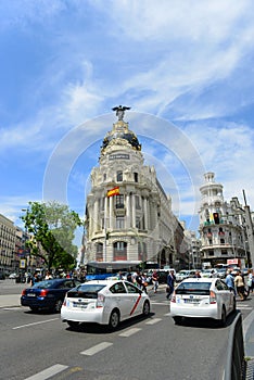 Metropolis Building, Madrid, Spain