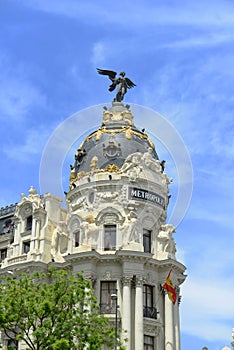 Metropolis Building, Madrid, Spain