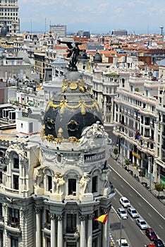 Metropolis Building, Madrid, Spain