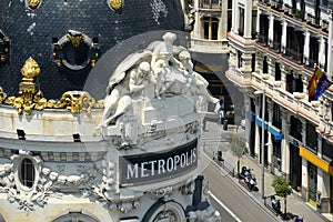 Metropolis Building, Madrid, Spain