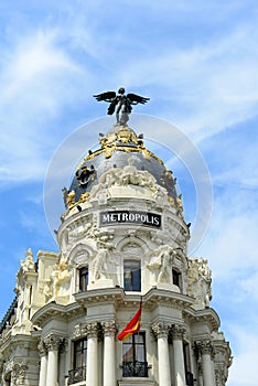 Metropolis Building, Madrid, Spain photo