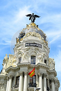 Metropolis Building, Madrid, Spain