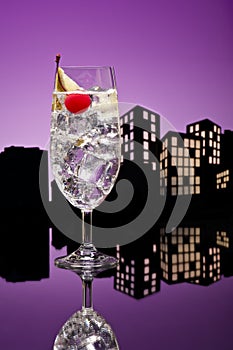 Metropolis Gin Tonic tom collins cocktail