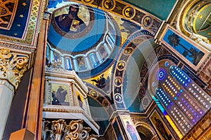 Metropolitan Basilica Christ Dome Greek Orthodox Cathedral Athens Greece