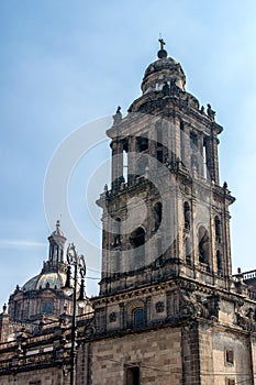 The Metropolitan Cathedral (Cathedral Metropolitana) in Mexico C