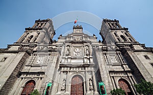 Metropolitan Cathedral in Mexico City.