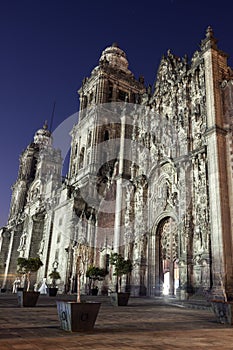 Metropolitan Cathedral in Mexico City