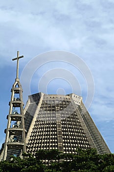 Metropolitan cathedral in Rio de Janeiro