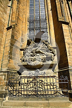 The Metropolitan Cathedral of Saints Vitus, Wenceslaus and Adalbert, Prague, Czech republic