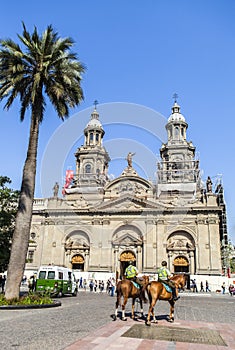 The Metropolitan Cathedral of Santiago, Chili