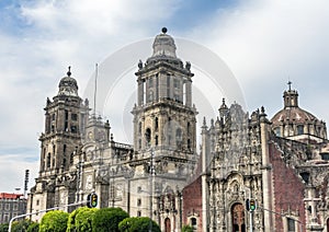 Metropolitan Cathedral Zocalo Mexico City Mexico photo