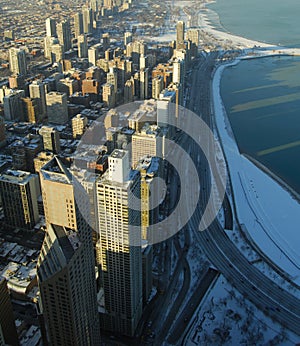 Metropolitan Chicago Cityscape