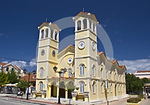 Metropolitan church at Lixouri of Greece