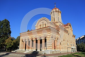 Metropolitan Orthodox Cathedral in Targoviste, Dambovita, Romania