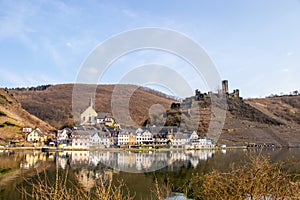 Metternich Castle at Beilstein Moselle River