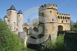 Metz Cityscape - German Gate