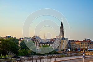 Metz France Cityscape View At Garnison Temple