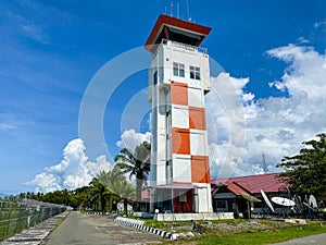 Small Airport Tower Control Serving Smaller Portions of Airspace Controlled photo