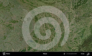 Meuse, France. Satellite B photo