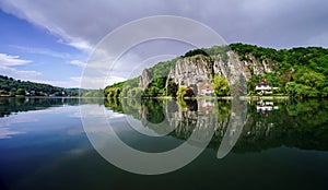 Meuse river view near Namur