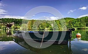 Meuse river view near Namur