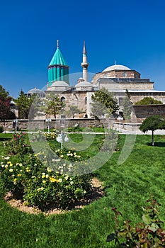 Mevlana Museum and Mausoleum at Konya Turkey
