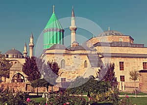 Mevlana museum mosque in Konya