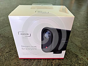 Mevo Start video steaming camera in Box