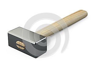 Mew big hammer with a wooden handle