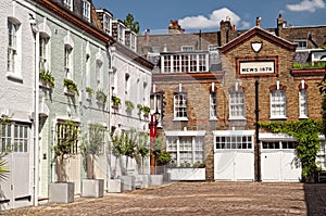 Mews in London.