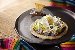 Mexican Appetizer Sopes