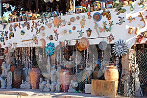 Mexican artwork store closed in Puerto Penasco, Mexico photo