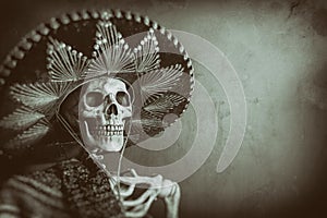 Mexican Bandit Skeleton