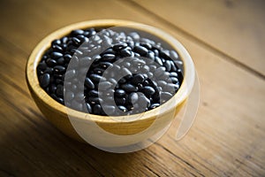 Mexican black beans from organic farming