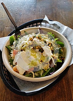 Mexican Burrito Bowl Salad photo