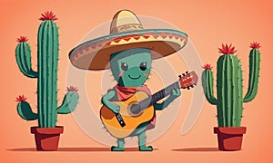 Mexican Cactus with img