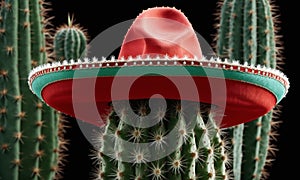 Mexican cactus with img