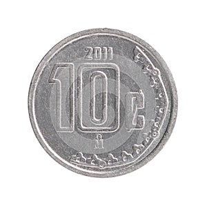 Mexican centavo coin