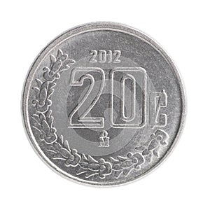 Mexican centavo coin photo