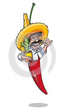 Mexican Chilli Pepper Cactus