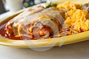 Mexican Chimichanga Burrito