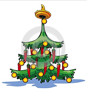 Mexicano árbol de navidad 