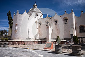 Mexican church exterior